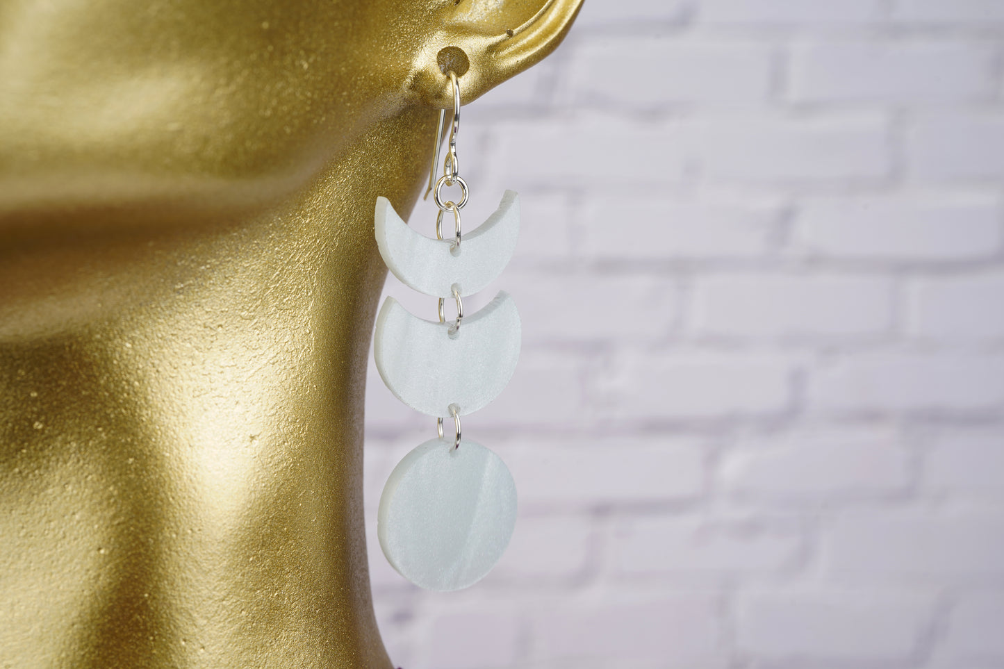 Moon Dangle Earrings