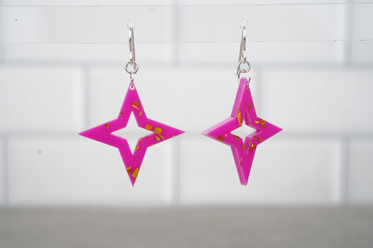 Pointed Star earrings