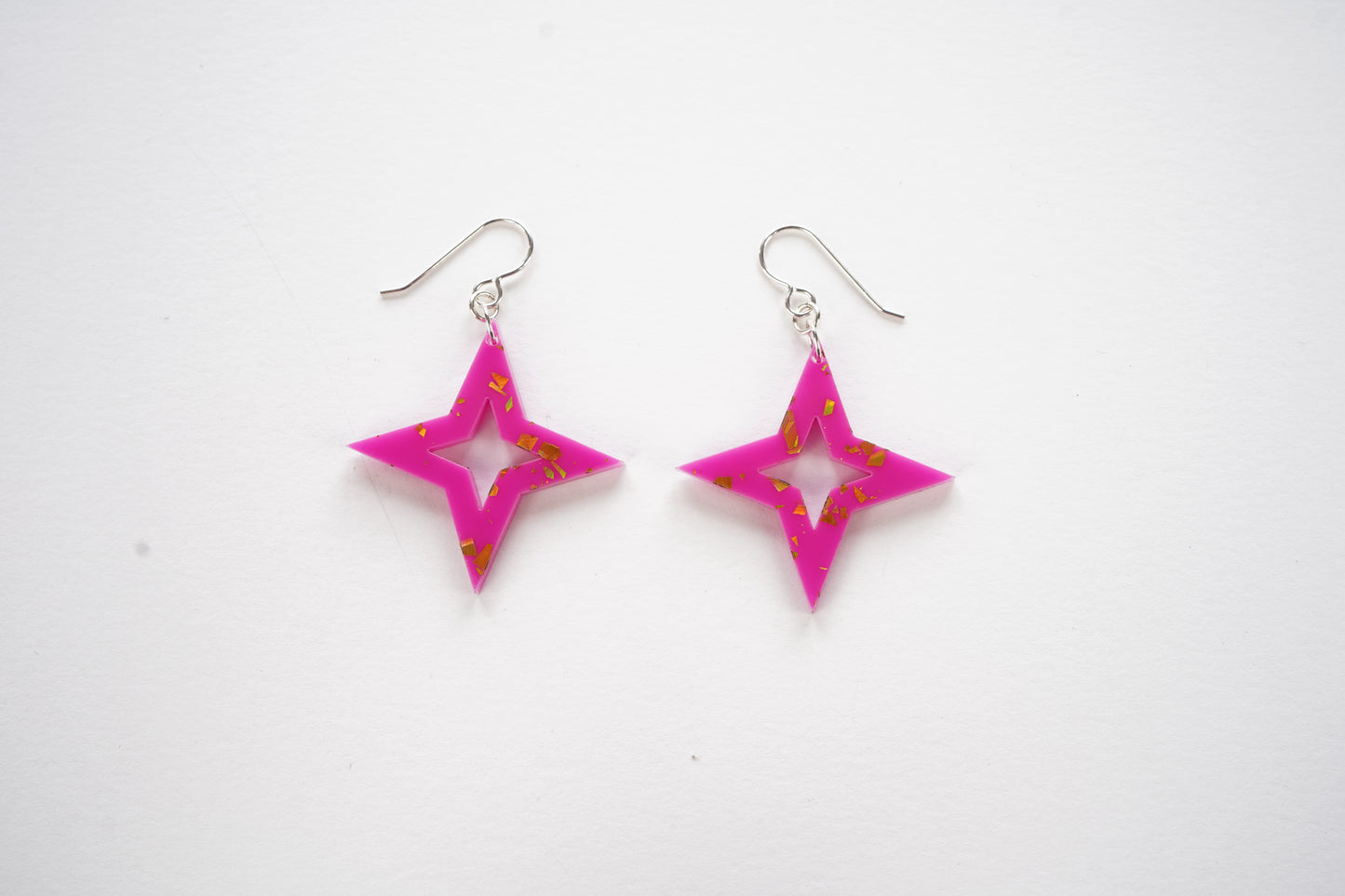 Pointed Star earrings