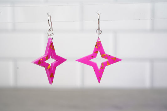 Pointed Star earrings
