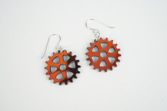 Gear Dangle Earrings