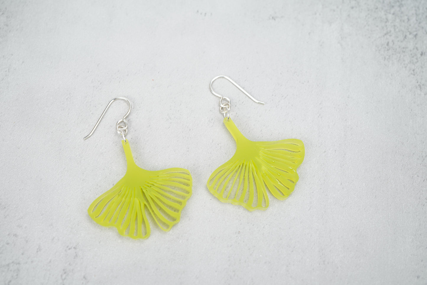 Ginkgo Leaf Earrings