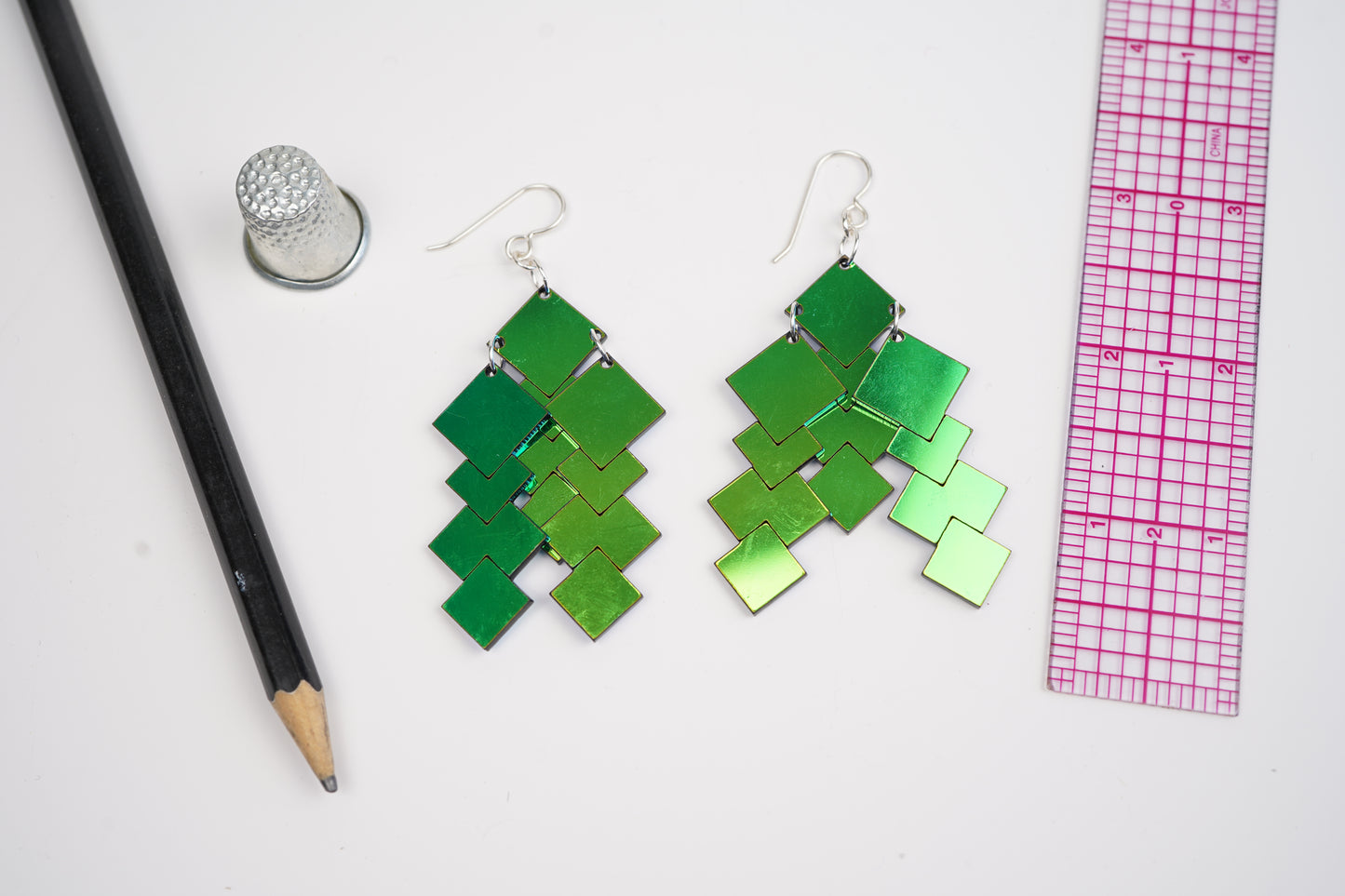 Layered Diamond Earrings