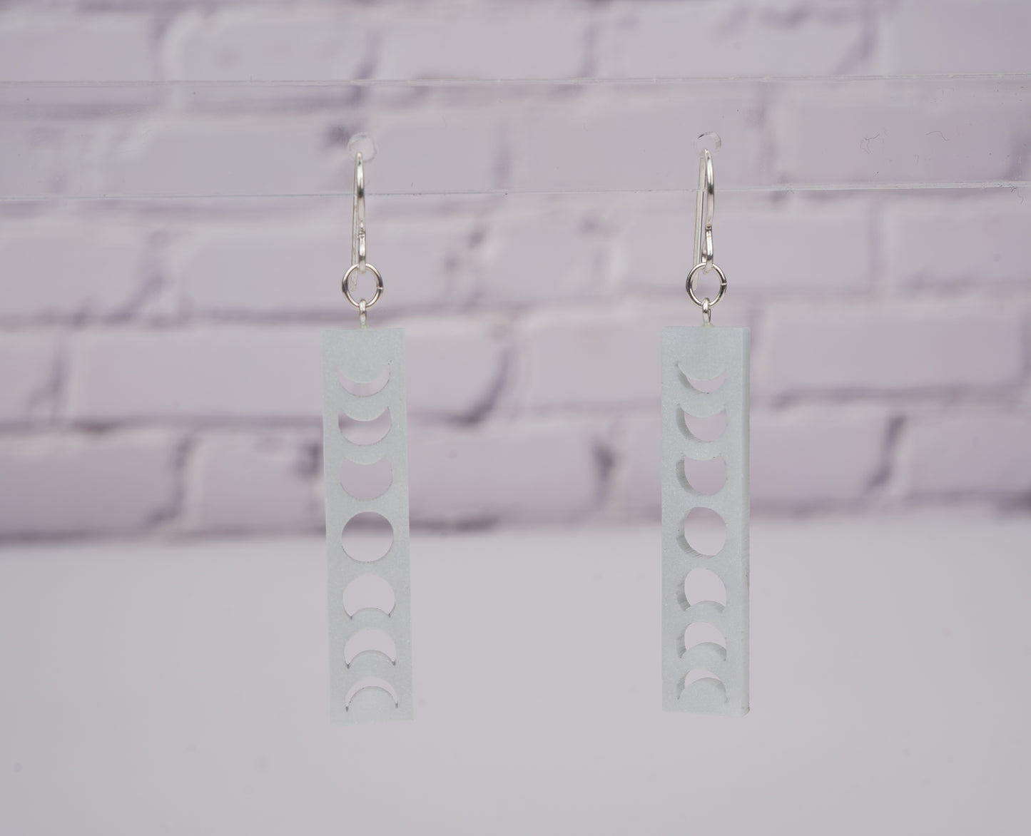 Moon Phase Dangle Earrings