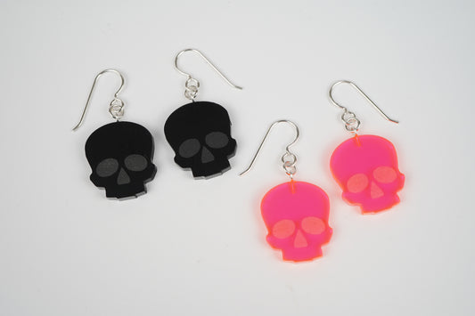 Skull Dangle Earrings