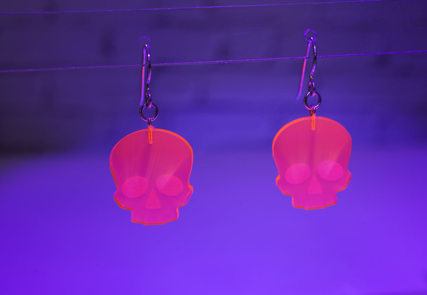 Skull Dangle Earrings